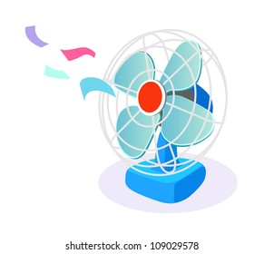 vector icon fan