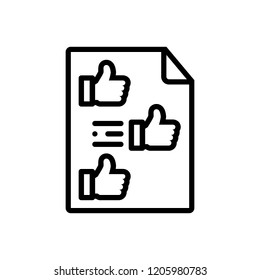 Vector icon for fanpage