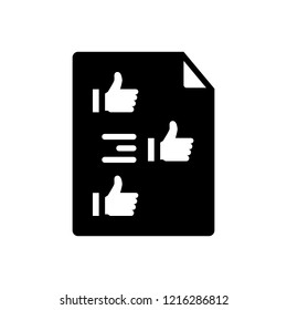 Vector icon for fanpage
