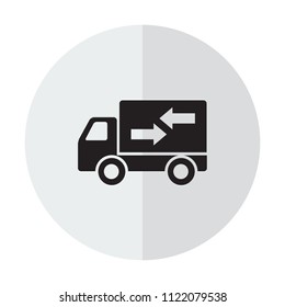 Vector icon fast delivery