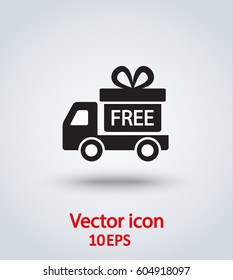 Vector icon fast delivery