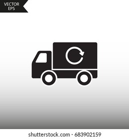 Vector icon fast delivery