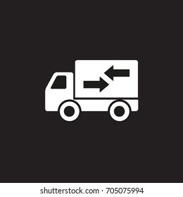 Vector icon fast delivery
