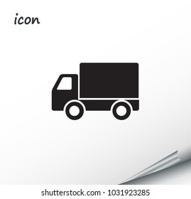 Vector icon fast delivery on a wrapped silver sheet