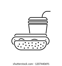 Vector icon for fast food