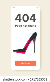 Icono vector del zapato de tacón alto femenino. Talón de Stiletto, calzado, estilo. Concepto de espectáculo de moda. Se puede usar para temas como moda, belleza, compras