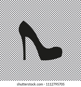 Vector icon female shoes