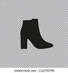 Vector icon female shoes