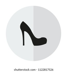 Vector icon female shoes