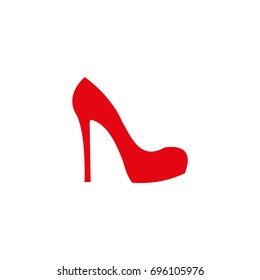 Vector icon female shoes