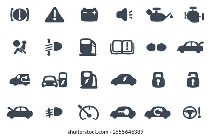 Los archivos de íconos de Vector están relacionados con automóviles y servicios.