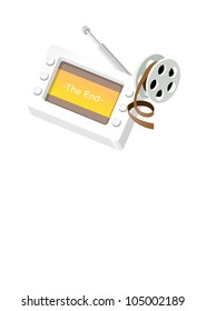 Vector icon film