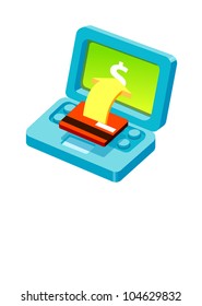 Vector icon finance