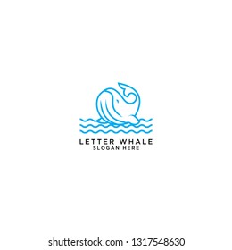 vector icon of fish, illustration of logo template