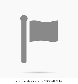 Vector icon flag 10 EPS