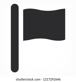 Vector icon flag 10 EPS