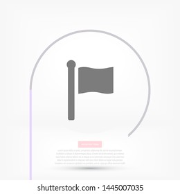 Vector icon flag 10 EPS . Lorem Ipsum Illustration design