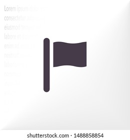 Vector icon flag 10 EPS . Lorem Ipsum Illustration design