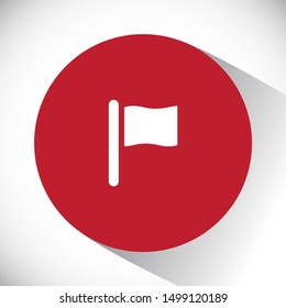 Vector icon flag 10 EPS . Lorem Ipsum Illustration design
