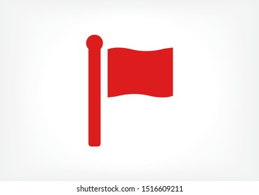Vector icon flag 10 EPS . Lorem Ipsum Illustration design