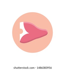 Vector Icon Flat Style Illustration.