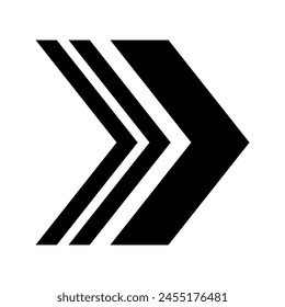 Icono de Vector de flechas flexibles dirección derecha, izquierda, arriba y abajo