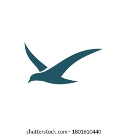 Vector Icon Flying Bird Stock Vector (Royalty Free) 1801610440 ...