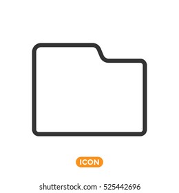 Vector icon of Folder
