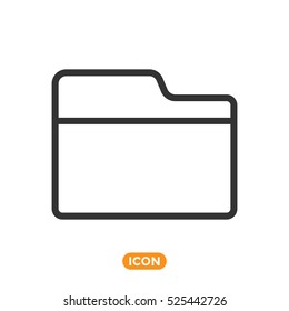 Vector icon of Folder