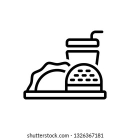 Vector icon for food