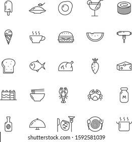 vector icon food and beverage
