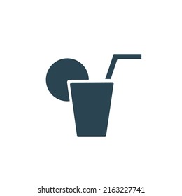 Vector icon of food and drinks.