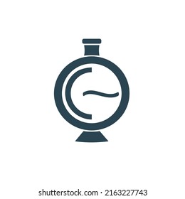 Vector icon of food and drinks.