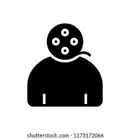 Vector icon for footage