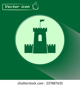 Vector icon fortress