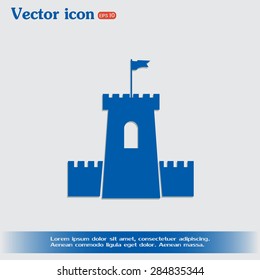 Vector icon fortress