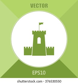 Vector icon fortress