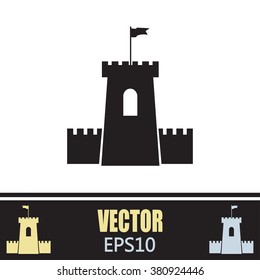 Vector icon fortress