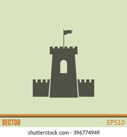 Vector Icon Fortress
