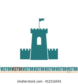 Vector icon fortress