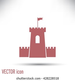 Vector icon fortress