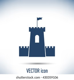 Vector icon fortress