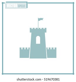 Vector icon fortress
