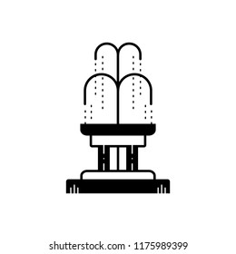 Vector icon for fountain