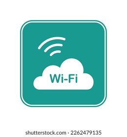 Vector icon free Wi-Fi zone
