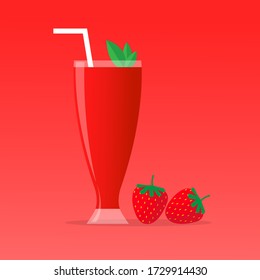 Vector Icon Of a Fruit Juice Collection
