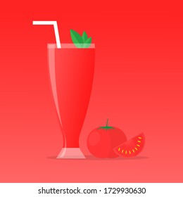 Vector Icon Of a Fruit Juice Collection