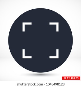 Vector icon Full screen