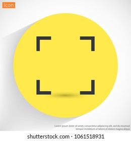 Vector icon Full screen