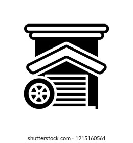 Vector icon for Garage